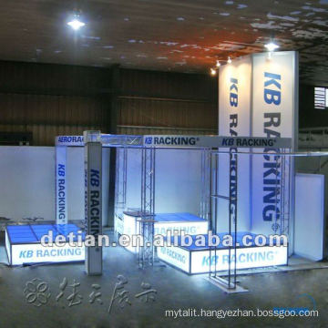aluminium portable exhibition booth, china portable aluminium exhibition stand with floor system